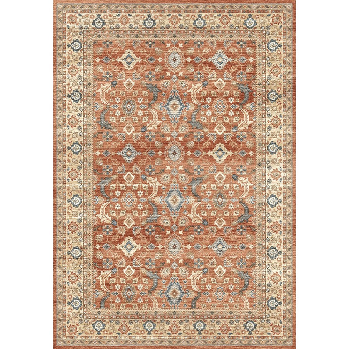 Haus Appeal Legend 2' x 3' Area Rug, Red Ivory- HA-RYL10052-3