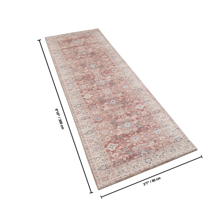 Haus Appeal Legend 2'7'' x 9'10'' Runner, Red