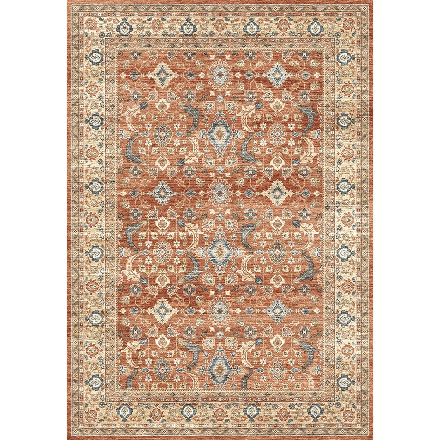 Haus Appeal Legend 5'3'' x 7'3'' Area Rug, Red Ivory - HA-RYL10055-7