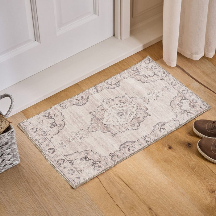 Haus Appeal Legend Medallion 2' x 3' Area Rug, Beige