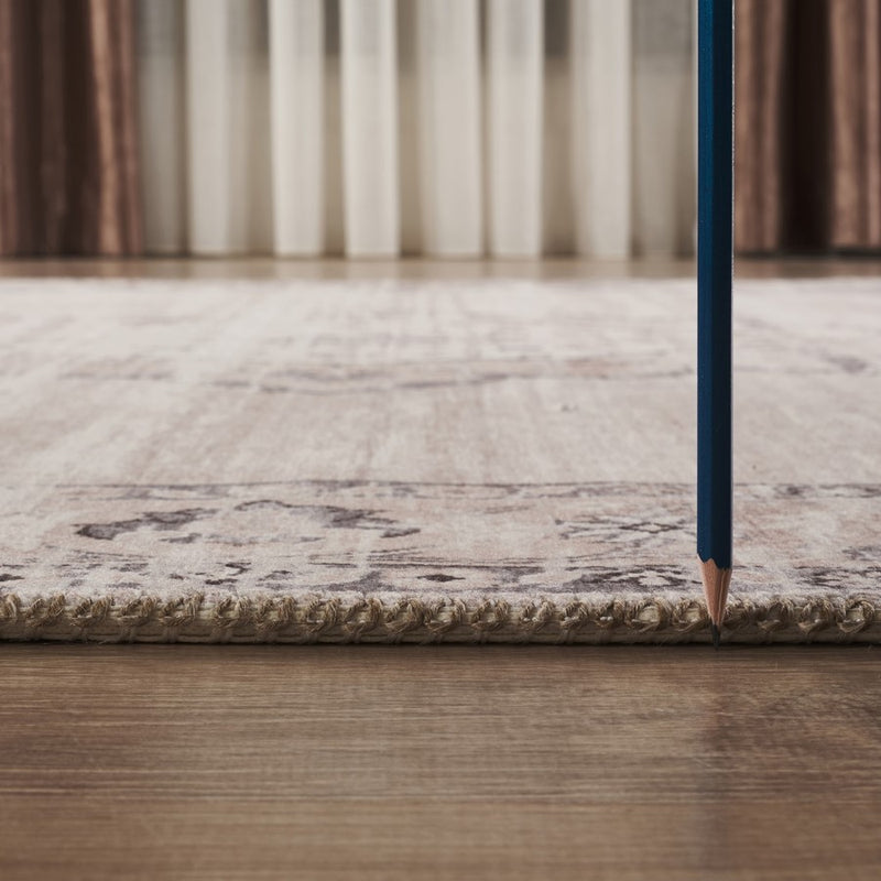 Haus Appeal Legend 5'3'' x 7'3'' Area Rug, Beige