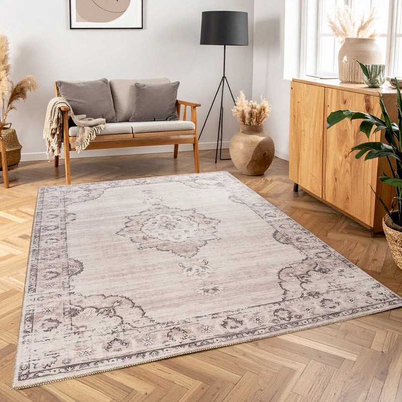 Haus Appeal Legend 7'10" x 10'6" Area Rug, Beige