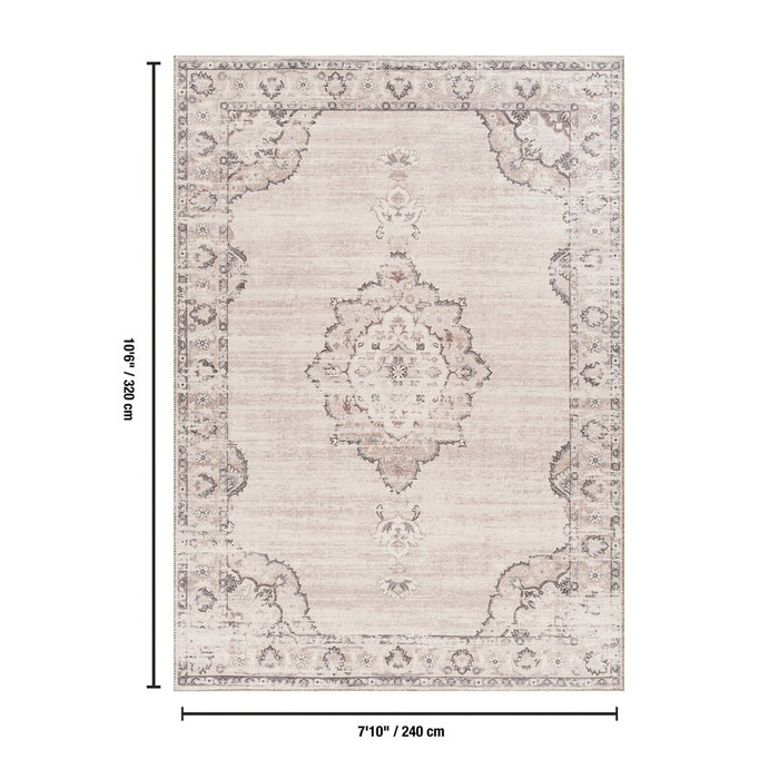 Haus Appeal Legend 7'10" x 10'6" Area Rug, Beige
