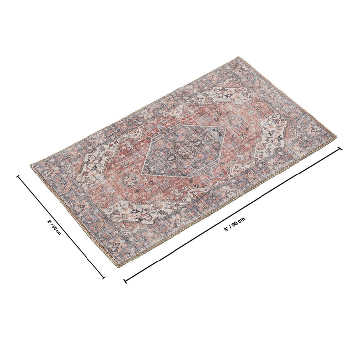 Haus Appeal Legend 2' x 3' Area Rug, Rose