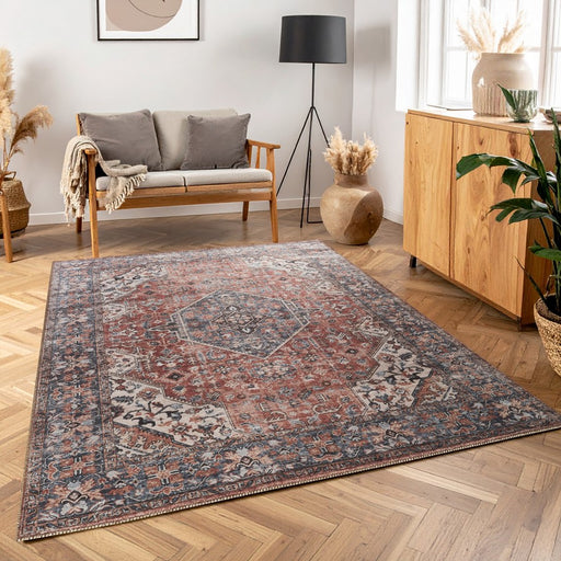 Haus Appeal Legend 5'3'' x 7'3'' Area Rug, Rose