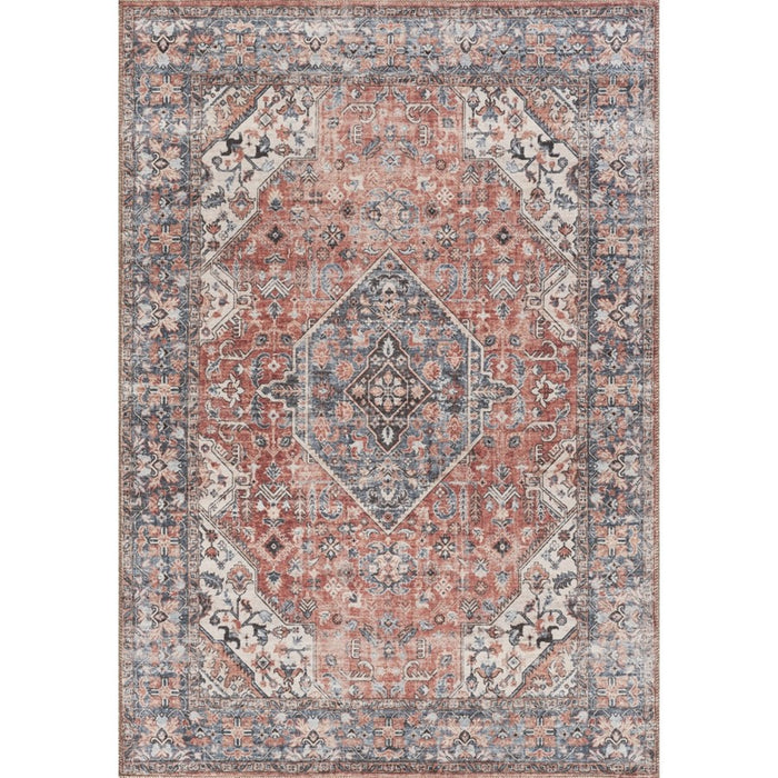 Haus Appeal Legend 7'10" x 10'6" Area Rug, Rose
