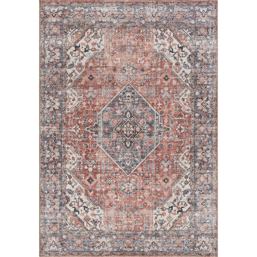 Haus Appeal Legend 7'10" x 10'6" Area Rug, Rose