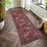 Haus Appeal Legend 2'7'' x 9'10'' Runner, Red Ivory