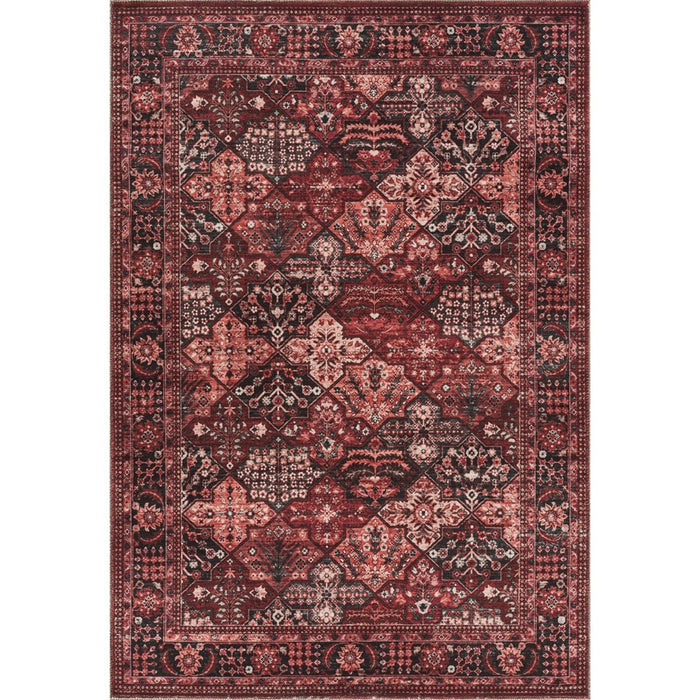 Haus Appeal Legend 5'3'' x 7'3'' Area Rug, Red - HA-RYL10105-7