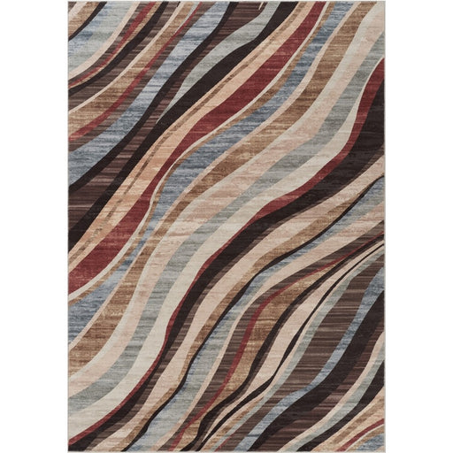 Haus Appeal Gems Modern 5'3'' x 7'3'' Area Rug, Multi - HA-STU30215-7
