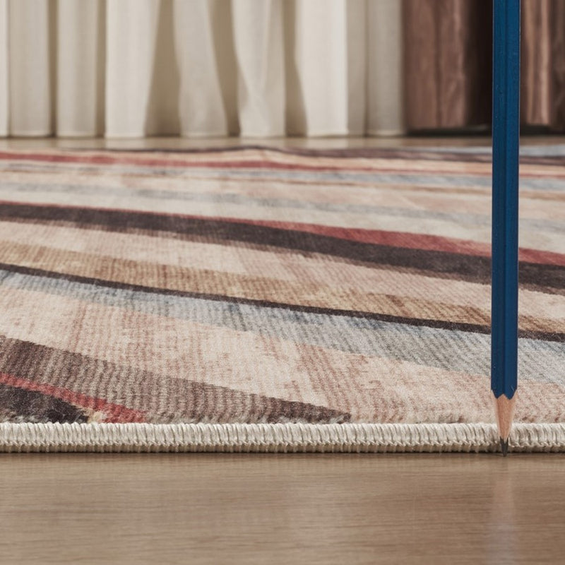 Haus Appeal Gems 7'10" x 10'6" Area Rug, Multi Ivory