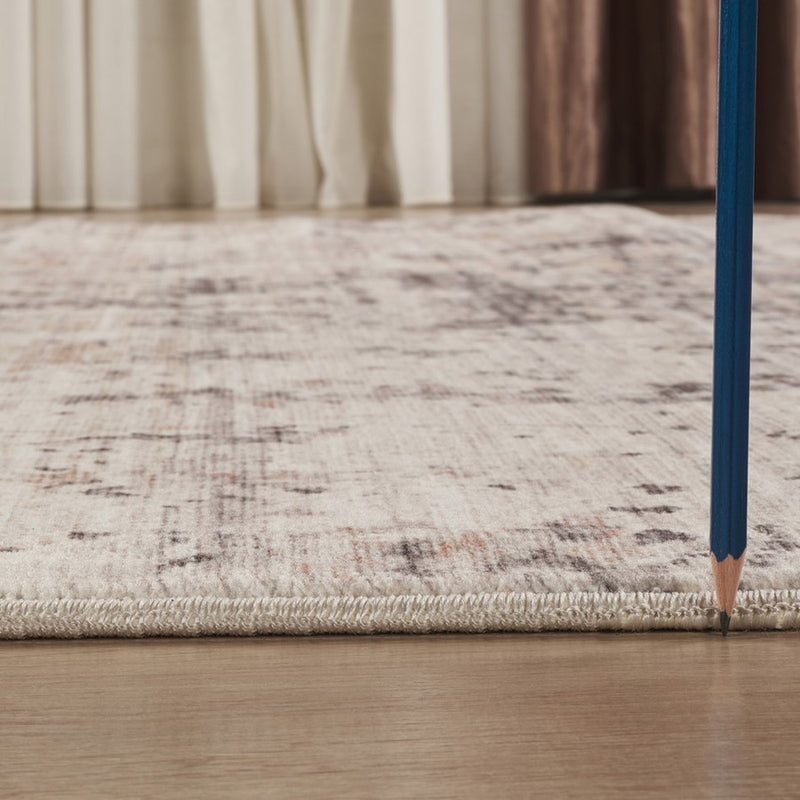 Haus Appeal Gems 5'3'' x 7'3'' Area Rug, Multi Ivory