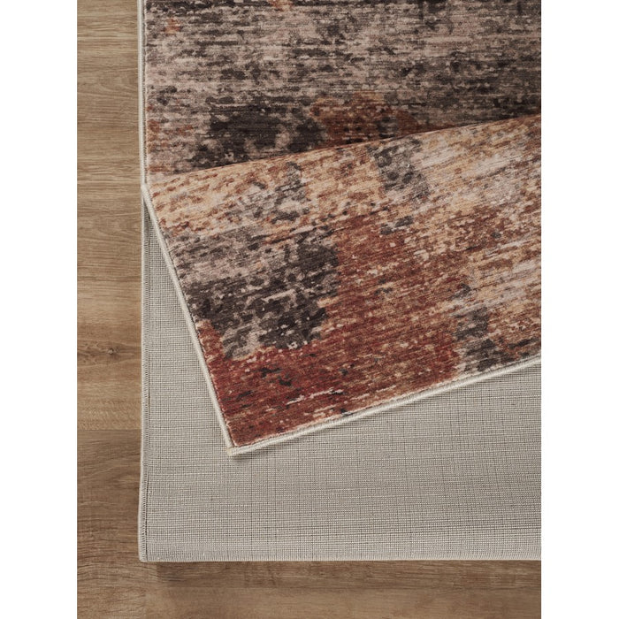 Haus Appeal Gems 5'3'' x 7'3'' Area Rug, Multi Beige