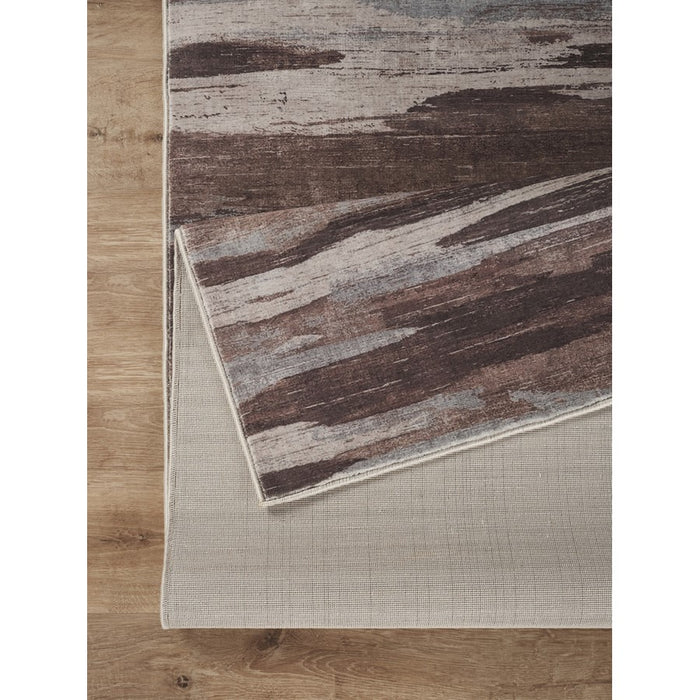 Haus Appeal Gems 7'10" x 10'6" Area Rug, Multi Brown
