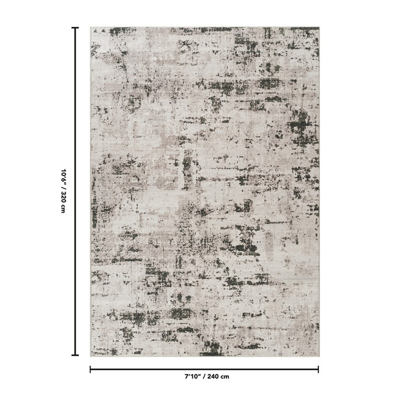 Haus Appeal Gems 7'10" x 10'6" Area Rug, Multi Green