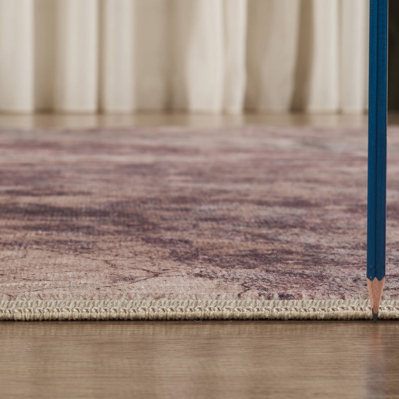 Haus Appeal Vision 5'3'' x 7'3'' Area Rug, Rust