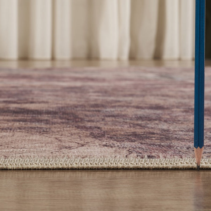 Haus Appeal Vision 5'3'' x 7'3'' Area Rug, Rust