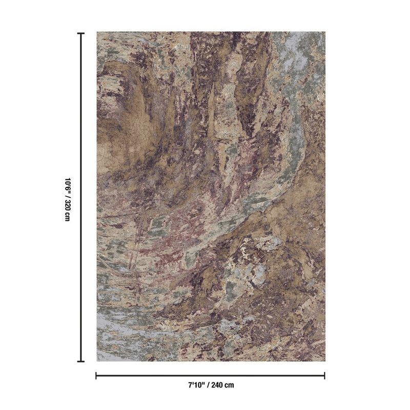 Haus Appeal Vision 7'10" x 10'6" Area Rug, Rust