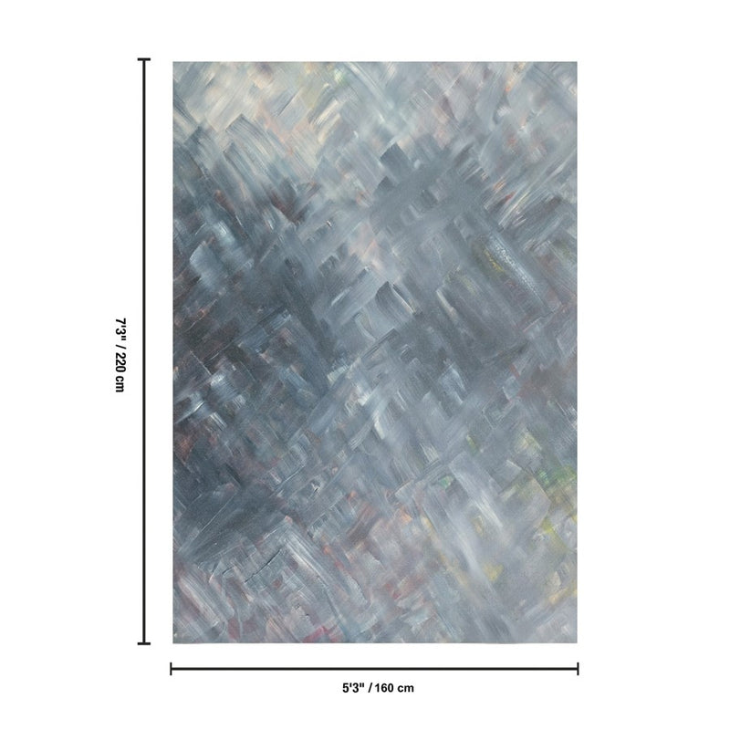 Haus Appeal Vision 5'3'' x 7'3'' Area Rug, Slate