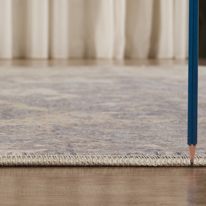 Haus Appeal Vision 5'3'' x 7'3'' Area Rug, Lime