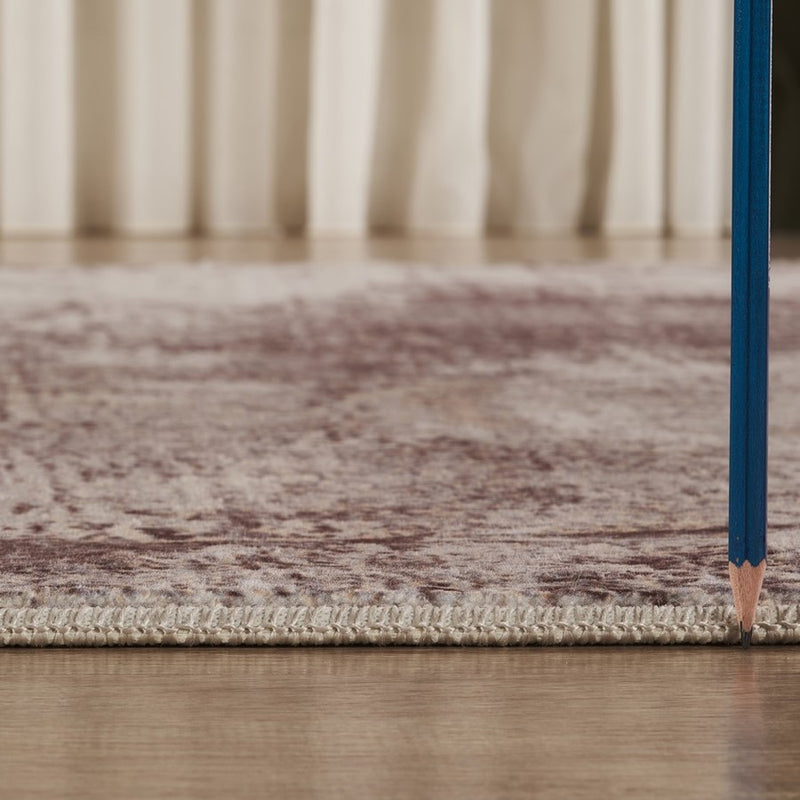 Haus Appeal Vision 5'3'' x 7'3'' Area Rug, Taupe