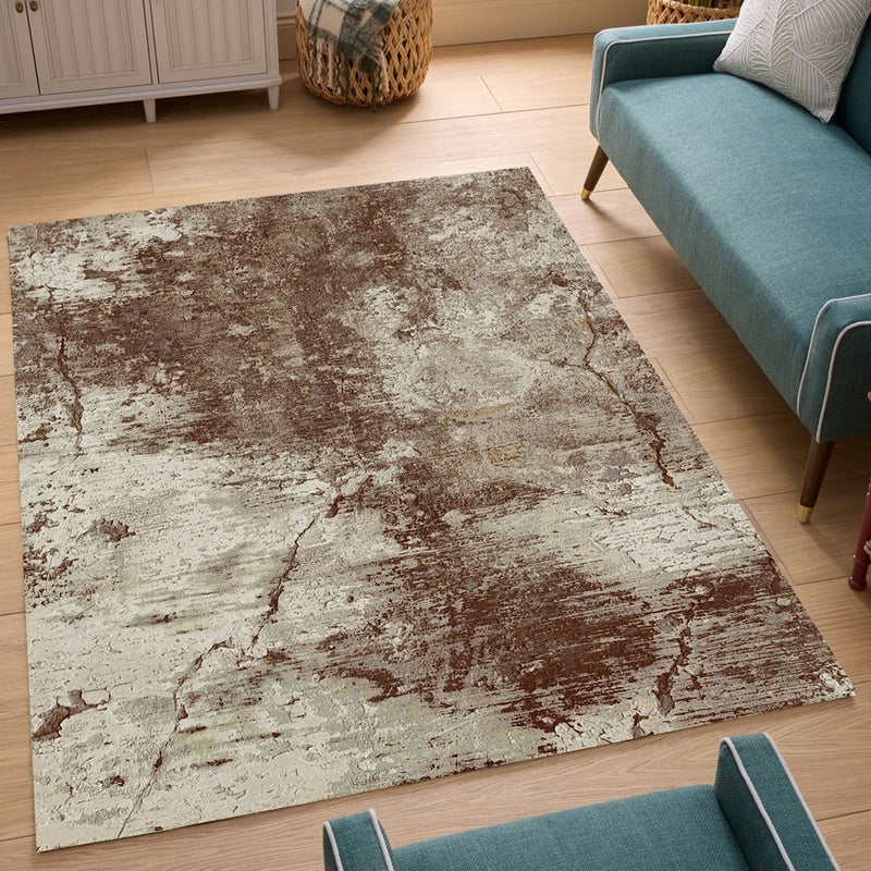 Haus Appeal Vision 7'10" x 10'6" Area Rug, Taupe