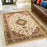 Haus Appeal Palace 7'10" x 10'3" Area Rug, Cream Medallion