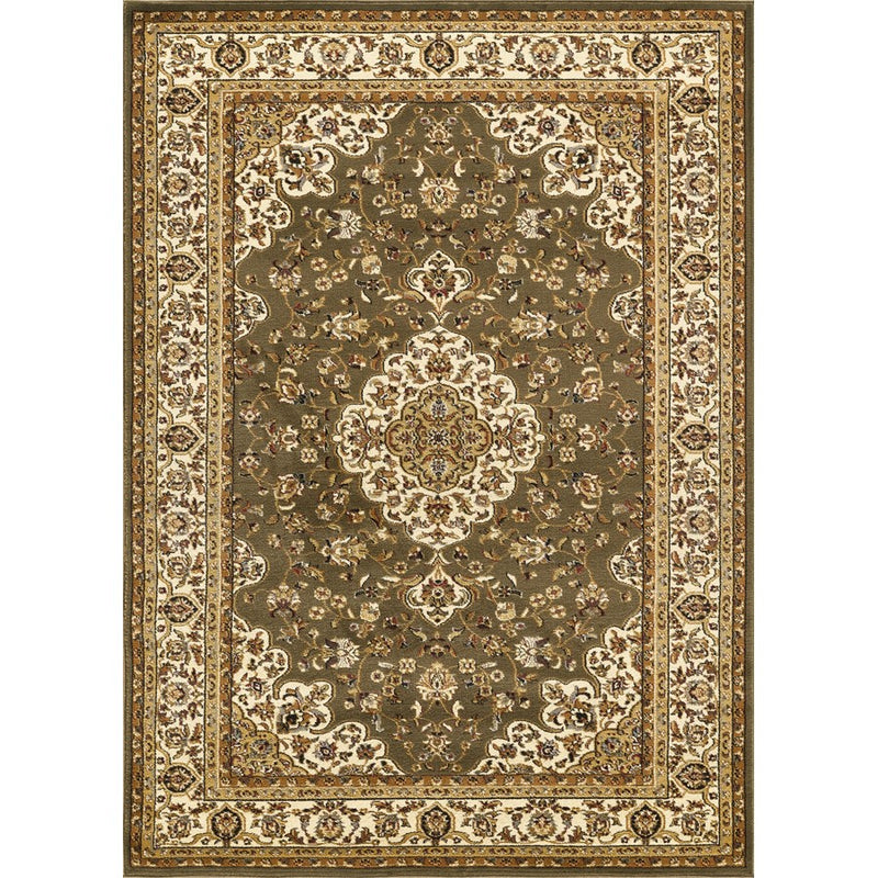 Haus Appeal Palace Medallion 2' x 3' Area Rug, Green