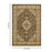 Haus Appeal Palace 7'10" x 10'3" Area Rug, Green Cream
