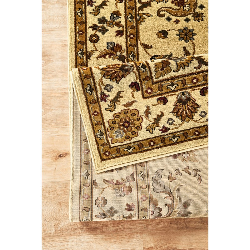 Haus Appeal Palace Patterned 2' x 3' Area Rug, Cream