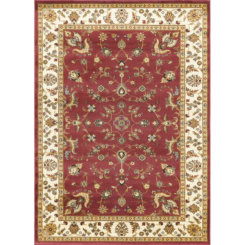 Haus Appeal Palace Medallion 2' x 3' Area Rug, Red