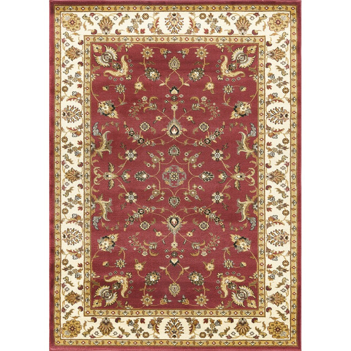 Haus Appeal Palace 5'3'' x 7'3'' Area Rug, Red Patterned - HA-VIN50065-7