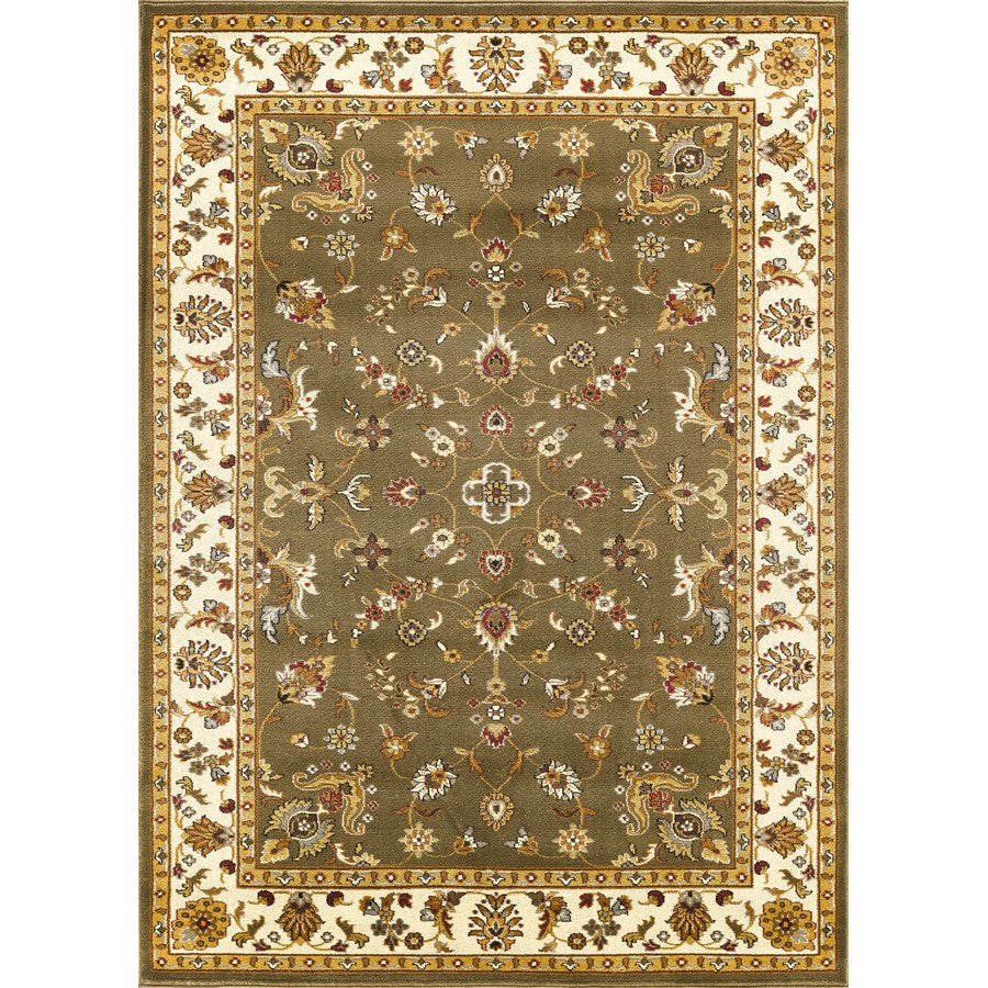 Haus Appeal Palace 7'10" x 10'3" Area Rug, Green Beige - HA-VIN50088-10