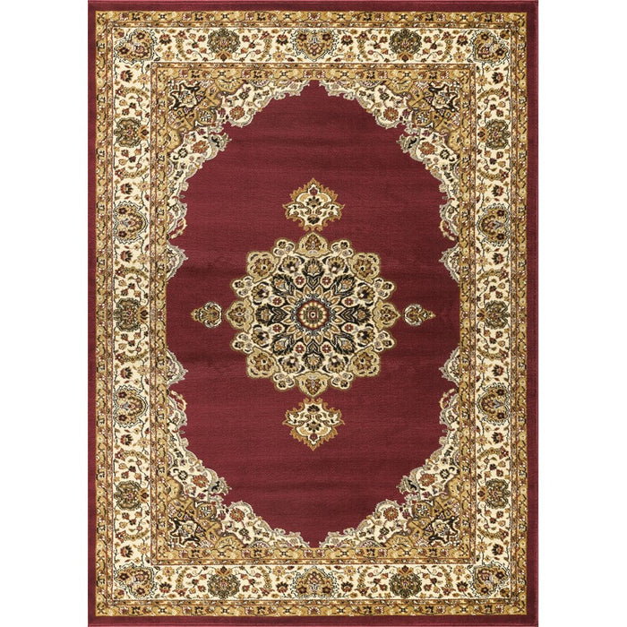 Haus Appeal Palace 2'7'' x 7'3'' Area Rug, Red Traditional - HA-VIN50092-7