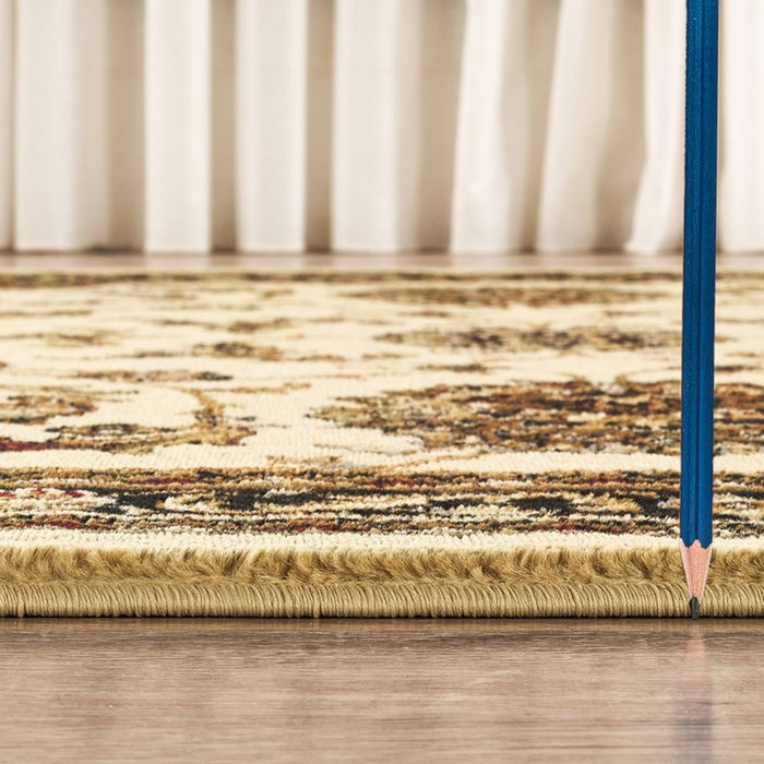 Haus Appeal Palace Traditional 2' x 3' Area Rug, Cream