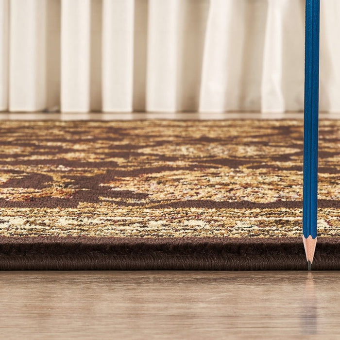 Haus Appeal Palace 2' x 3' Area Rug, Brown