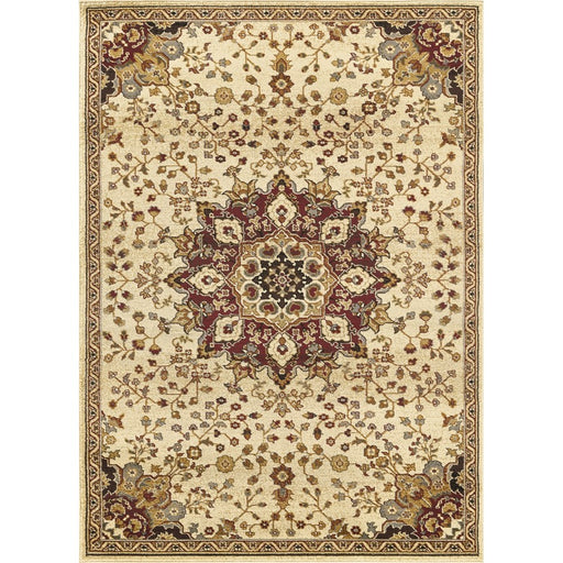Haus Appeal Palace 2'7'' x 7'3'' Area Rug, Cream Beige - HA-VIN50142-7