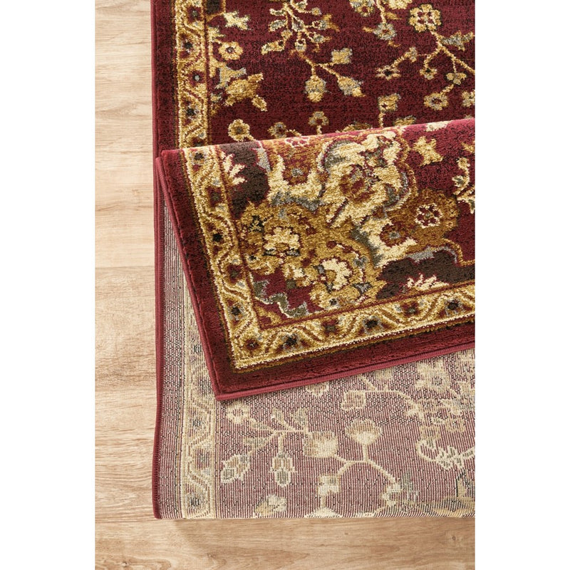 Haus Appeal Palace 2' x 3' Area Rug, Red