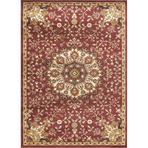 Haus Appeal Palace 2'7'' x 7'3'' Area Rug, Red - HA-VIN50152-7