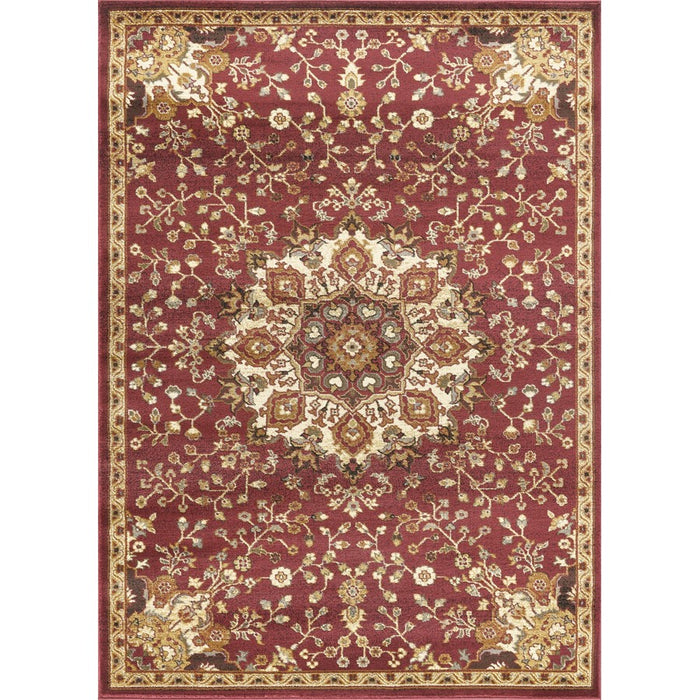Haus Appeal Palace 5'3'' x 7'3'' Area Rug, Red - HA-VIN50155-7