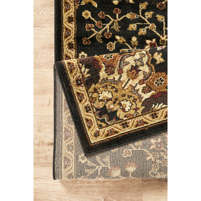 Haus Appeal Palace 7'10" x 10'3" Area Rug, Black