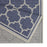 Conrad Home Harmony 7'10''x10'3'' Area Rug, Blue/White Trellis