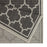 Conrad Home Harmony 7'10''x10'3'' Rug, Anthracite/White Trellis