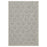 Conrad Home Harmony 5'3''x7'3'' Area Rug, Silver/White Trellis - HAR20065-7