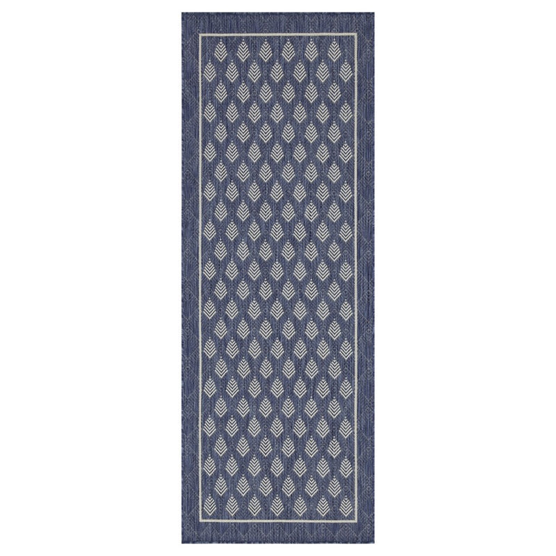 Conrad Home Harmony 7'10''x10'3'' Area Rug, Blue/White All Over