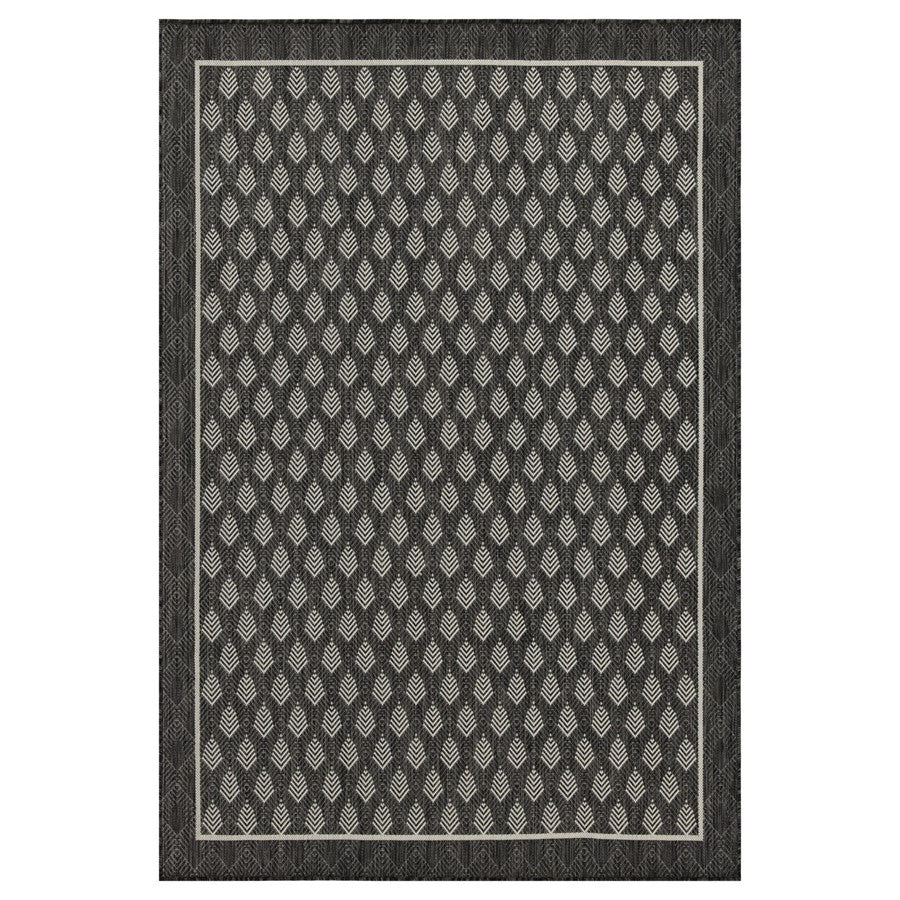 Conrad Home Harmony 7'10''x10'3'' Rug, Anthracite/White All Over - HAR20088-10