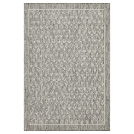 Conrad Home Harmony 2'7''x7'3'' Runner, Silver/White All Over - HAR20092-7