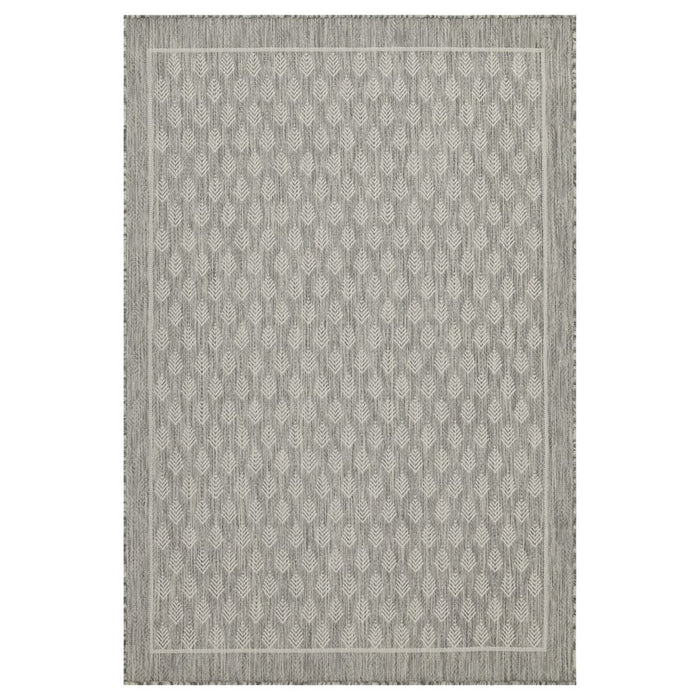 Conrad Home Harmony 2'7''x7'3'' Runner, Silver/White All Over - HAR20092-7