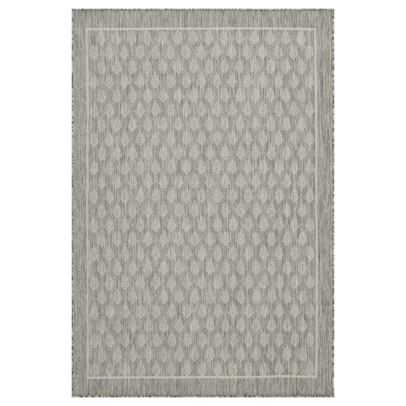 Conrad Home Harmony 5'3''x7'3'' Area Rug, Silver/White All Over