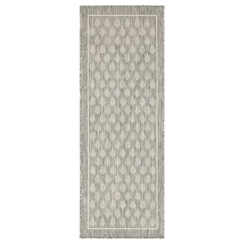 Conrad Home Harmony 5'3''x7'3'' Area Rug, Silver/White All Over